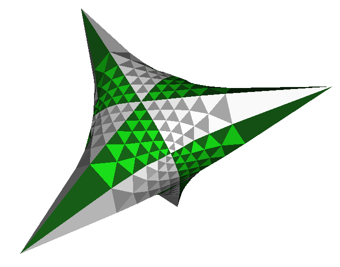 Hyperbolic tetrahedron